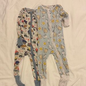 Little Sleepies zippy bundle. 12-18m